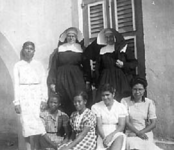 91 onderwijseressen, nonnen, 1936